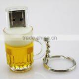 Hot Sell Beer Glass Usb Flash Drive
