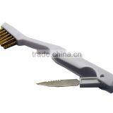 High Quality Wire Brush & Drawknife BBQ Charcoal Gas Burner Blower Cover Grill Light Portable thumbnail-2