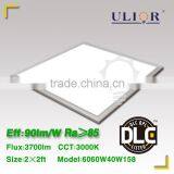 High Quality LED Lighting ErP6000hours TUV DLC CE ROHS 3000K 600x600 LED Panel Light thumbnail-1