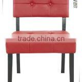 Upholstery Wood Frame Ottoman Chair - (DO-6007C) thumbnail-1