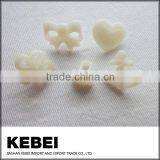 Whitelip Shell Button With Two Holes Fisheye Style