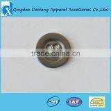 2016 Fancy Antique Sliver 4 Holes Metal Sewing Button