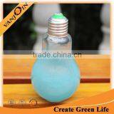 Glass Light Bulb Flower Vase, Stem Holder Collection thumbnail-6