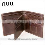 New hot selling products online shop alibaba leather credit card RFID protection anti-theft alarm wallet men