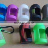 30ml glass bottles case silicon rubber case essential oil carrying case