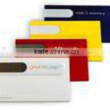 Both Sides Colorful Logo Advertising Card Usb Flash Drive