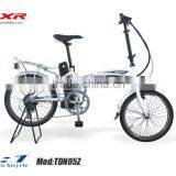 2014 lithium battery foldable electric bicycle for hiding battery inside of the frame CE and EN15194 approval
