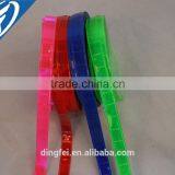 Fluorescent Color Fire Resistant 1inch PVC Reflective Strap for Safety Garment