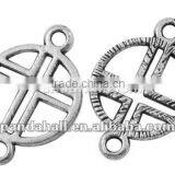 Tibetan Cross Alloy Jewelry Connector Easter Findings(LF10640Y-NF)