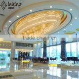 LED Brilliant Big Size Crystal Empire Project Chandelier Light