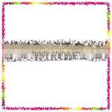 Blue Denim Gold Metallic Ivory Cotton Braided Decorative Trim for Apparels thumbnail-6