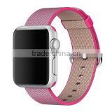 Shenzhen Factory Price Fabric Nylon Watch Band For Apple Watch Strap