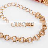 Beautiful Women Chain Copper Color Pearl Ornament Aluminum Chains Brightness F1-80037 thumbnail-4