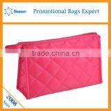 Wholesale Waffle Weave Cosmetic Bag Plain Canvas Cosmetic Bag Pvc Cosmetic Bag
