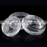 HYAS-06 Large Engraved Crystal Ashtray for Wholesale thumbnail-3