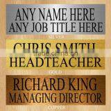 Personalised Small Decorative Metal Plates for Door,bag/street Sign Plate thumbnail-4