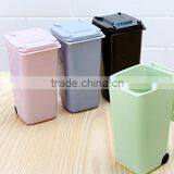 promotional plastic mini dustbin for desk