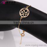 Exquisite Elegant Best Sales 18k Gold Ring Charm Bracelet Jewelry thumbnail-2