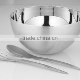 Salad Bowl With Two Salad Server