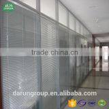 Mutiple Aluminium Office Glass Partition With Shutter