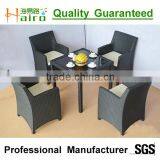 Outdoor Rattan Dining Table and Chairs thumbnail-2