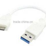 Short 1 Feet 0.3M USB 3.0 Superspeed Data Sync & Charging Cable for Samsung
