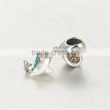 Fashionable Lovely Dolphin Design S925 Jewelry Bracelet Charms thumbnail-3