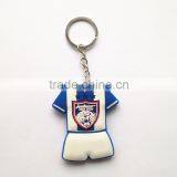 Number Letter Printing Metal Funny PVC Key Ring Wholesale Rubber Key Chain thumbnail-2