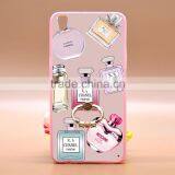Fashion Luxury Perfume TPU+PC Hybrid Phone Case Built-in Ring Bracket For Oppo R9 Plus thumbnail-1