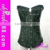 Good Quality Oem Accept Royal Blue Corset Bustier Top thumbnail-1