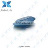 Beautiful Colored Wax Setting Oval Shape Nano Crystal Glass Stone thumbnail-3