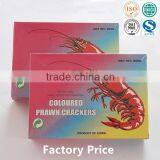 Colored Prawn Cracker With Orign China Ex-factory Price