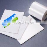 Chinese Cheap Polyester Satin Back Side With Hot Melt Glue for Carpet & Rugs Labels