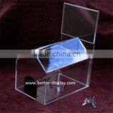 Wholesale Acrylic Charity Collection Buckets