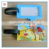 Custom Made Travel 3D Soft Pvc Luggage Tag, OEM Custom Travel Wholesale Silicone Luggage Tag thumbnail-3