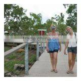 Pool Side WPC Deck Board, Made of Recycled High-quality PE Plastic, Environmental-friendly thumbnail-1