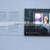 Hot Sale 7 Inch 1080p Video Playing Lcd Wearable Business Badge for Advertising