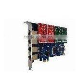 4 Port FXS/FXO Analog Asterisk PCI Card