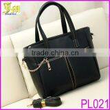Guangzhou Market Hot Sell Black Women's Handbag With Small Purse thumbnail-1