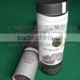 Recyclable Organic Coffee Herbal Tea Round Paper Tube Packaging Can thumbnail-3