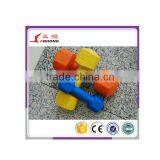 SANHONG Manufacture High Quality Plastic Dumbell Set With Rack thumbnail-2