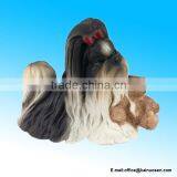 Shi Tzu Dog Fridge Magnets Souvenir Refrigerator Magnets Toy Dogs 3D Resin thumbnail-1