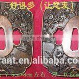 Traditional Decorative Samurai Katana Sword With Carbon Steel Blade and Casting Zinc Alloy Tsuba JL595 thumbnail-4