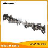 Garden Tools Petrol Chain Saw Wood Cutting Machine Chain Saw Spare Parts 404" Pitch 80 Links Full Chisel Chainsaw Chain thumbnail-1