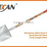 Stainless steel shovel