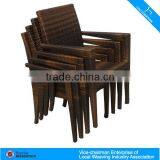 Стильный ратановый обеденный набор с складывающимися стульями 2107+2048 thumbnail-2