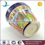 YSfp0007-03 Round Shape Hand Print 12 Inch Flower Pot for Garden thumbnail-4