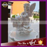 Oudoor Garden Marble Fountain With Girls thumbnail-3