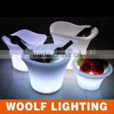2014 Hot Waterproof IP68 Customized Plastic LED Round Ice Bucket thumbnail-1
