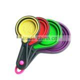 Promotion Factory Price Collapsible Silicone Homeware Measuring Cups thumbnail-3